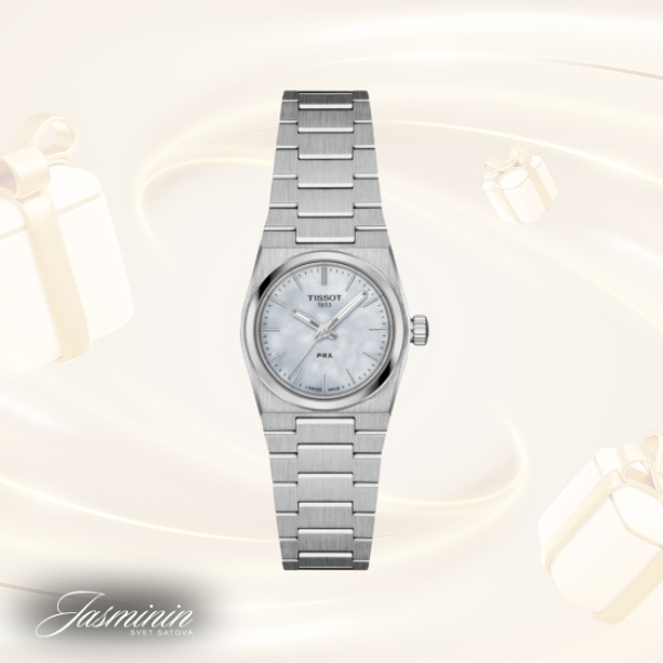TISSOT T1370101111100 PRX 25mm mother of pearl dial 10ATM